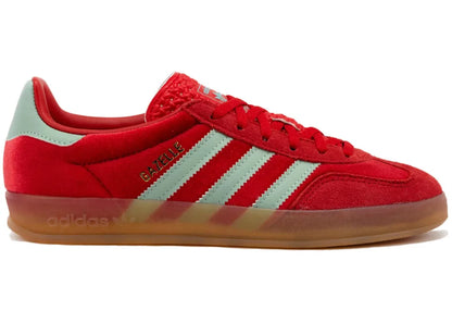 adidas Gazelle Indoor Better Scarlet Hazy Green (Women's)