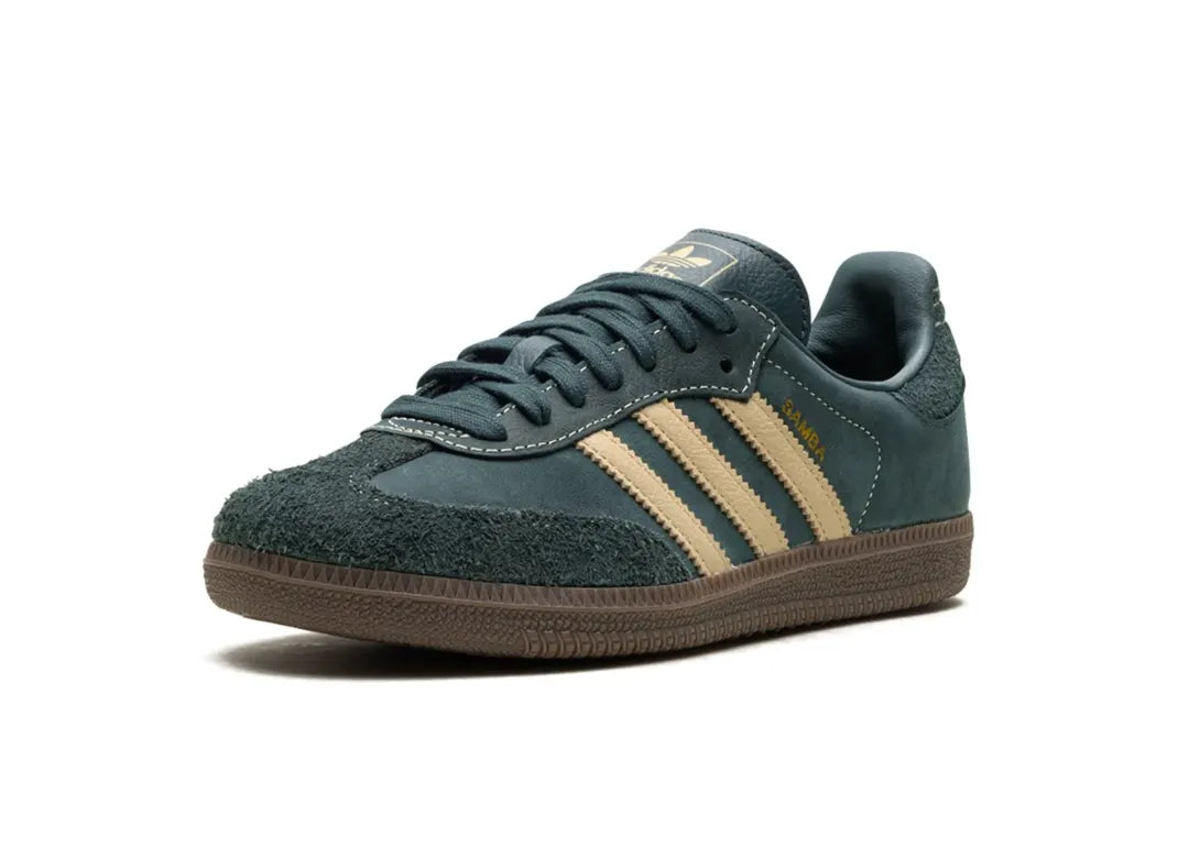 adidas Samba OG Mineral Green Crystal Sand (Women's)