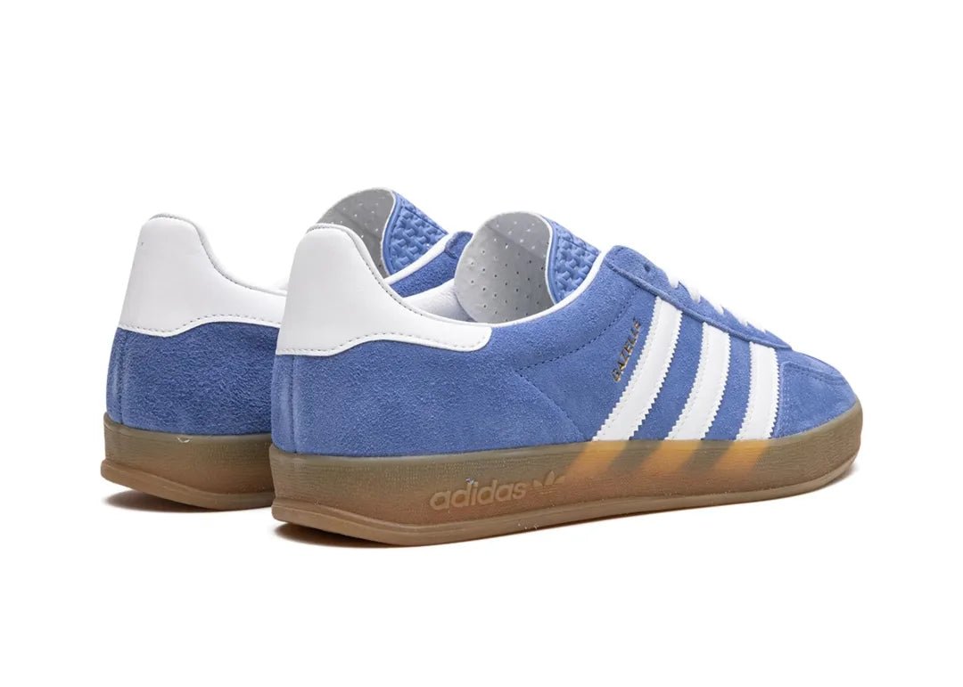 Adidas Gazelle Indoor Blue Fusion Gum - PLUGSNEAKRS