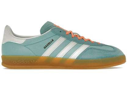 Adidas Gazelle Indoor Preloved Blue White Gum - PLUGSNEAKRS