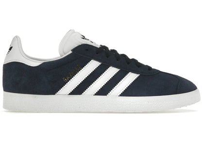 Adidas Gazelle Navy White - PLUGSNEAKRS