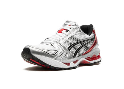 ASICS Gel-Kayano 14 White Classic Red - PLUGSNEAKRS