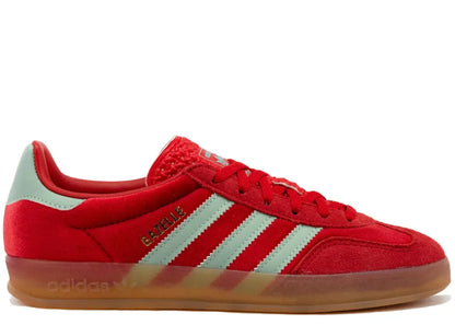 adidas Gazelle Indoor Better Scarlet Hazy Green (Women's)