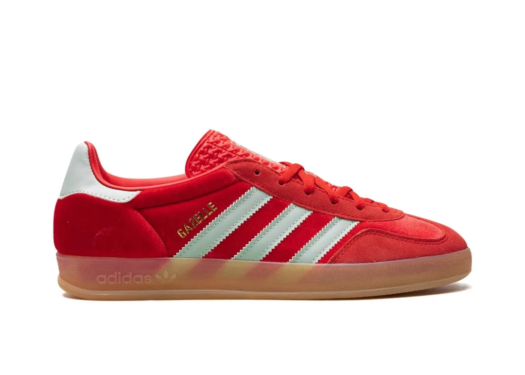 adidas Gazelle Indoor Better Scarlet Hazy Green (Women's)