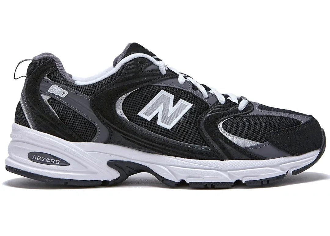 New Balance 530 Classic Black Grey - PLUGSNEAKRS