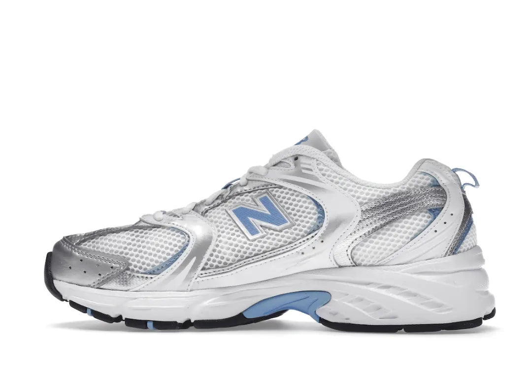 New Balance 530 White Carolina Blue - PLUGSNEAKRS