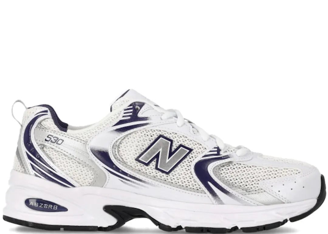 New Balance 530 White Navy - PLUGSNEAKRS