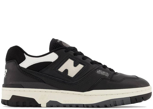 New Balance 550 Black Cream White - PLUGSNEAKRS