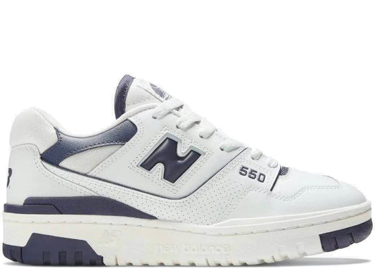 New Balance 550 White Purple - PLUGSNEAKRS