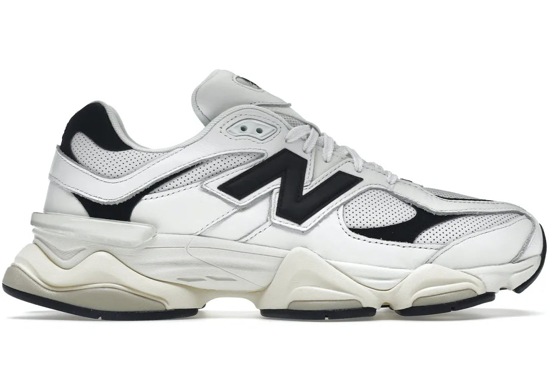 New Balance 9060 White Black - PLUGSNEAKRS