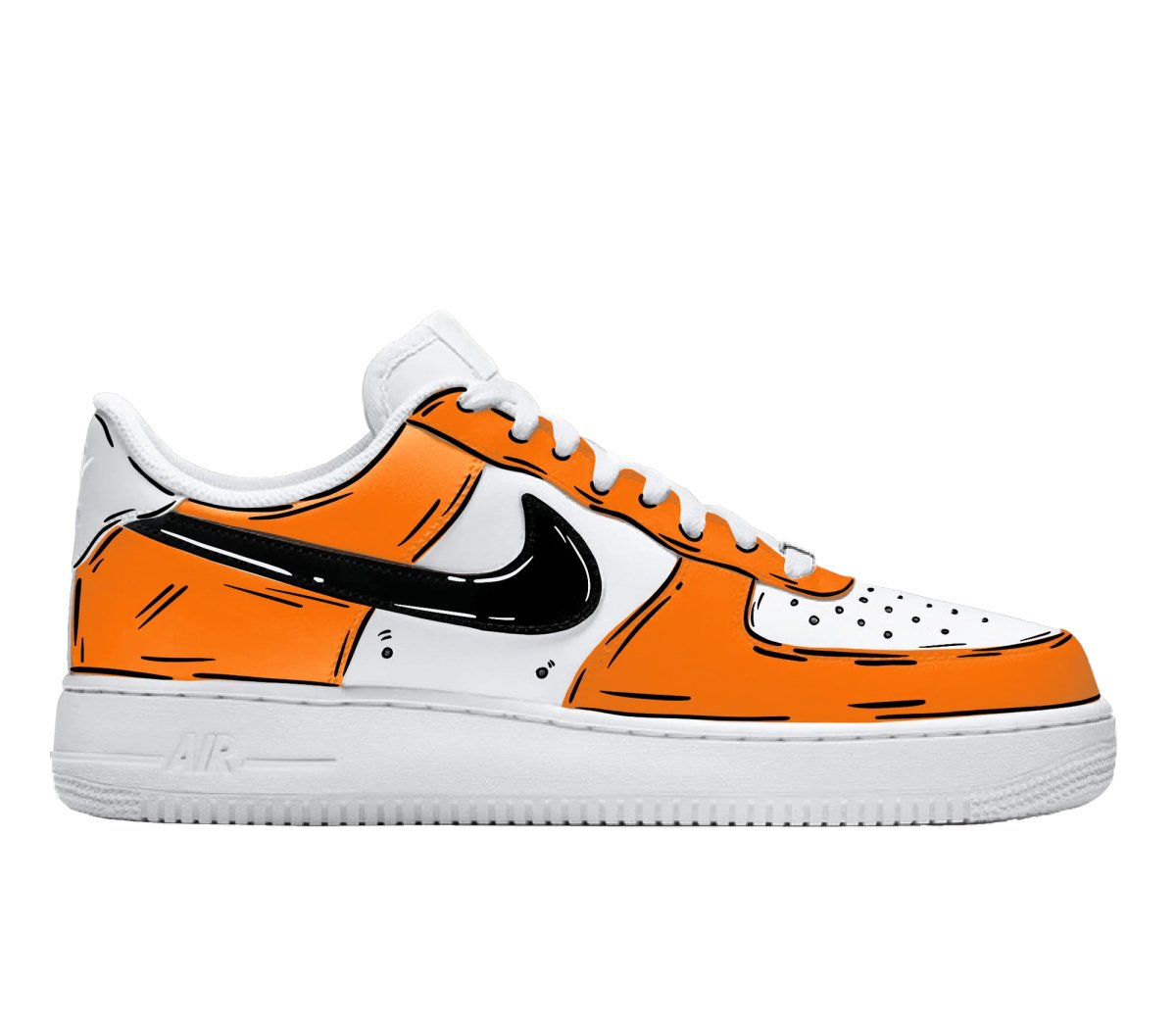 Nike Air Force 1 Custom Cartoon - PLUGSNEAKRS