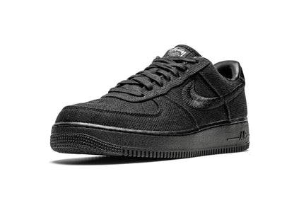 Nike Air Force 1 Low Stussy Black - PLUGSNEAKRS