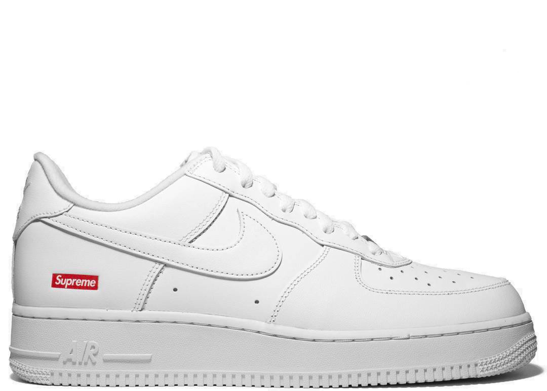 Nike Air Force 1 Low X Supreme White - PLUGSNEAKRS