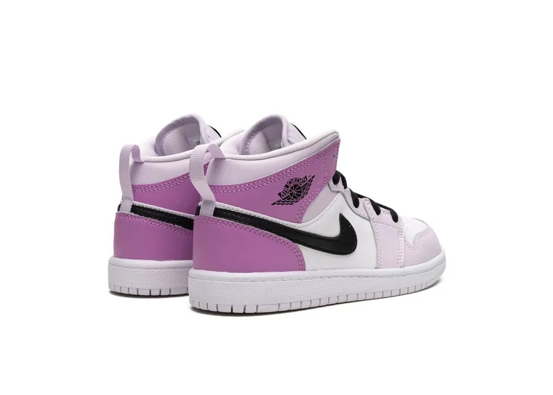 Nike Air Jordan 1 Mid Barely Grape (PS) - PLUGSNEAKRS