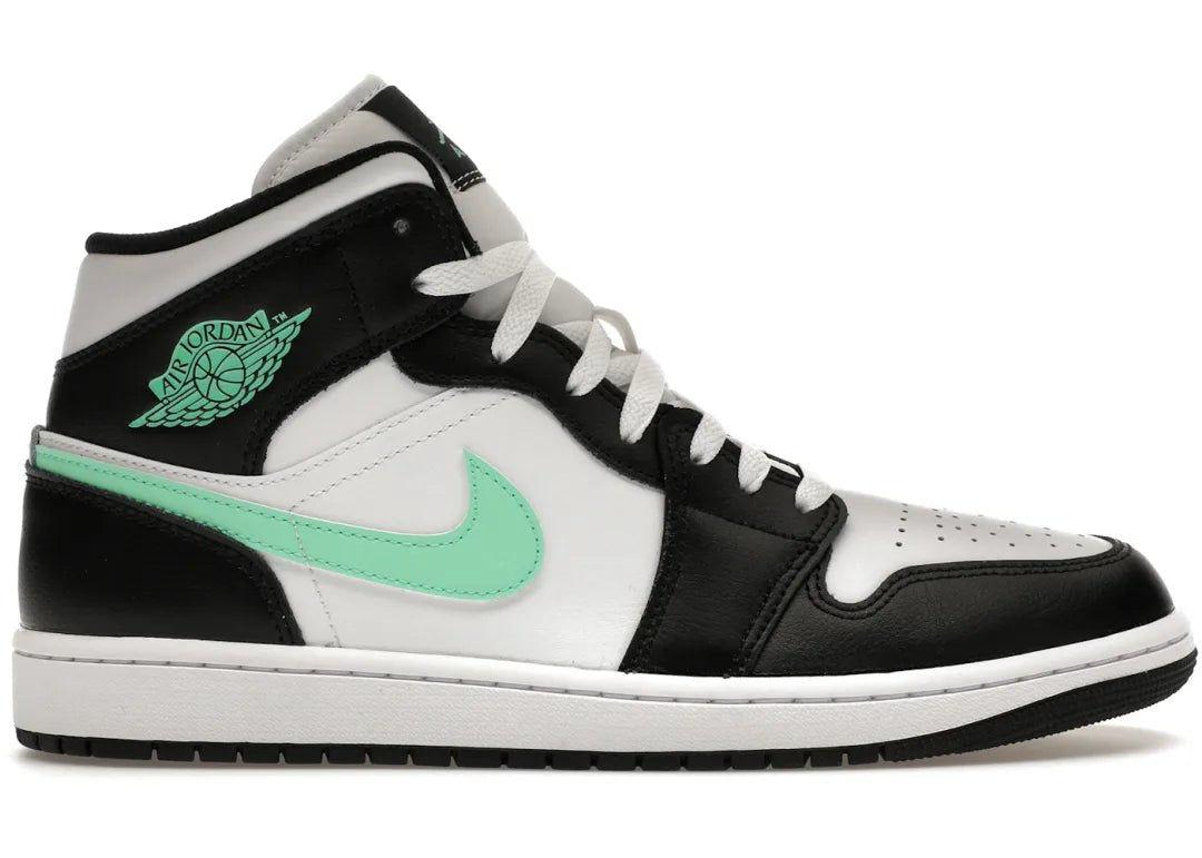 Nike Air Jordan 1 Mid Green Glow - PLUGSNEAKRS