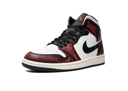 Nike Air Jordan 1 Mid Wear-Away Chicago - PLUGSNEAKRS