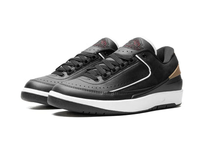 Nike Air Jordan 2 Retro Low Black Metallic Gold