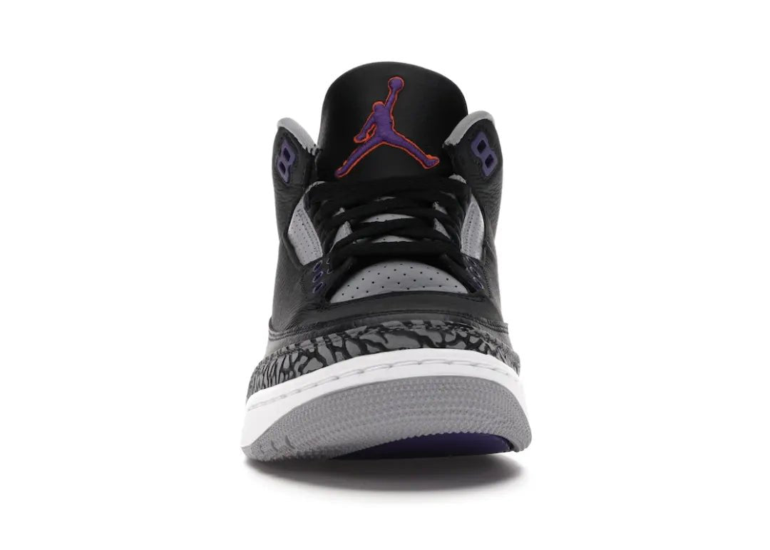 Nike Air Jordan 3 Retro Black Court Purple