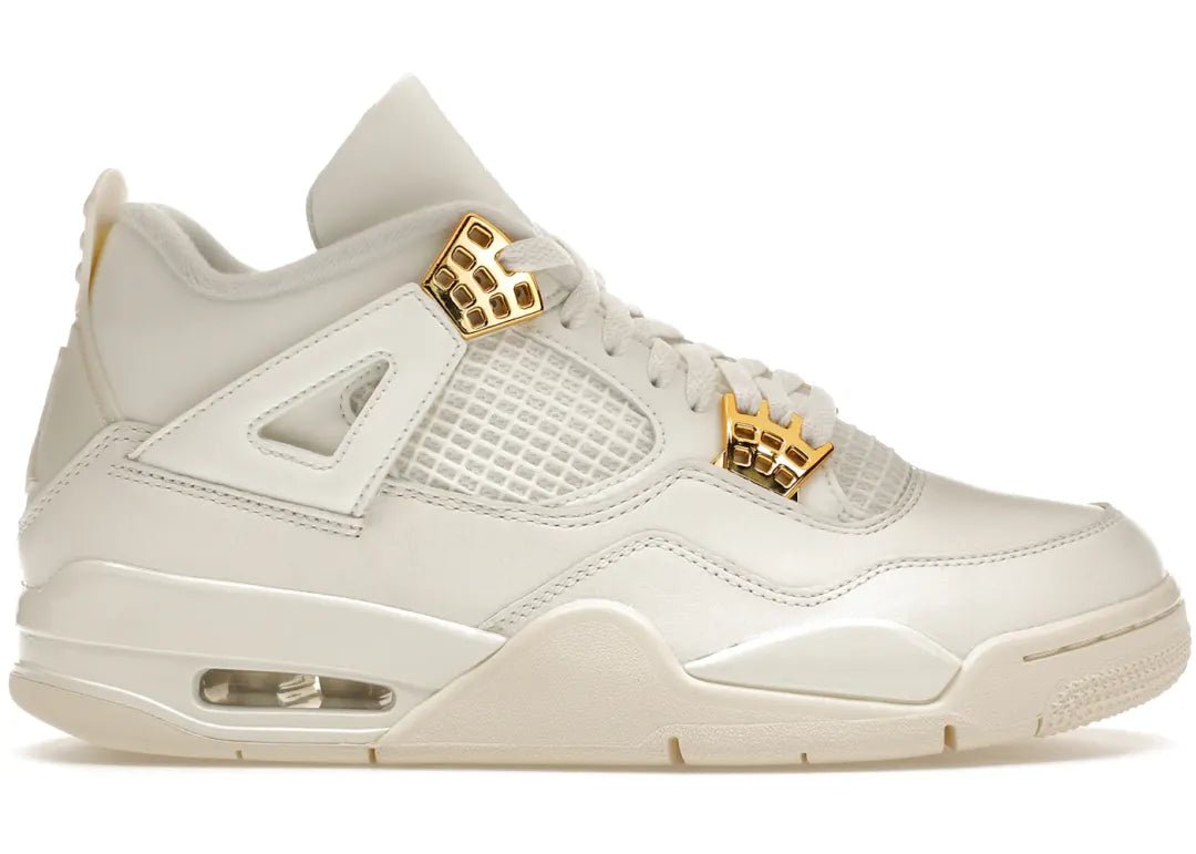 Nike Air Jordan 4 Retro Metallic Gold - PLUGSNEAKRS