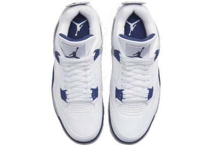 Nike Air Jordan 4 Retro White Midnight Navy