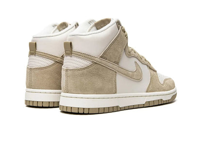 Nike Dunk High Tan Suede White