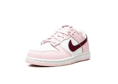 Nike Dunk Low Pink Red White (PS) - PLUGSNEAKRS