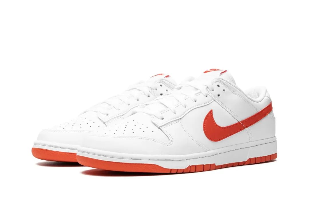 Nike Dunk Low Retro White Picante Red - PLUGSNEAKRS