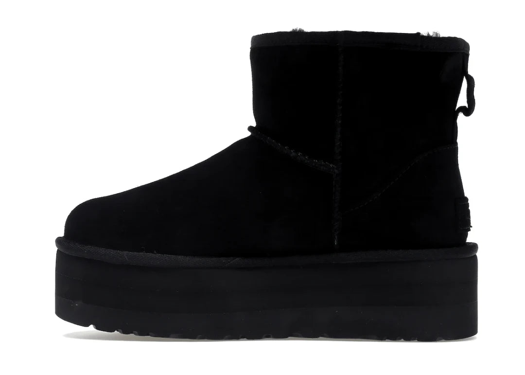 UGG Classic Mini Platform Boot Black (W) - PLUGSNEAKRS