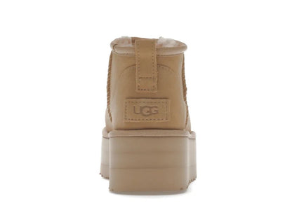 UGG Classic Ultra Mini Platform Boot Driftwood (W) - PLUGSNEAKRS